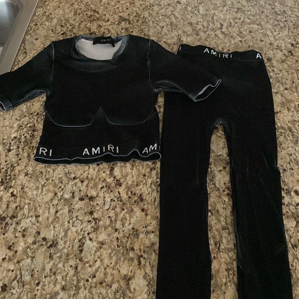 Amiri Matching Set With Receipt From Amiri Worn O… - image 1